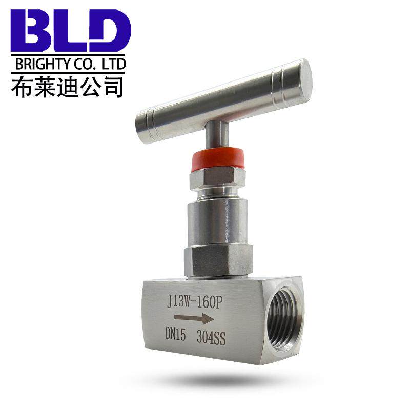 J13W-160P北京布莱迪压力表针型阀不锈钢截止阀内外螺纹4分M20丝