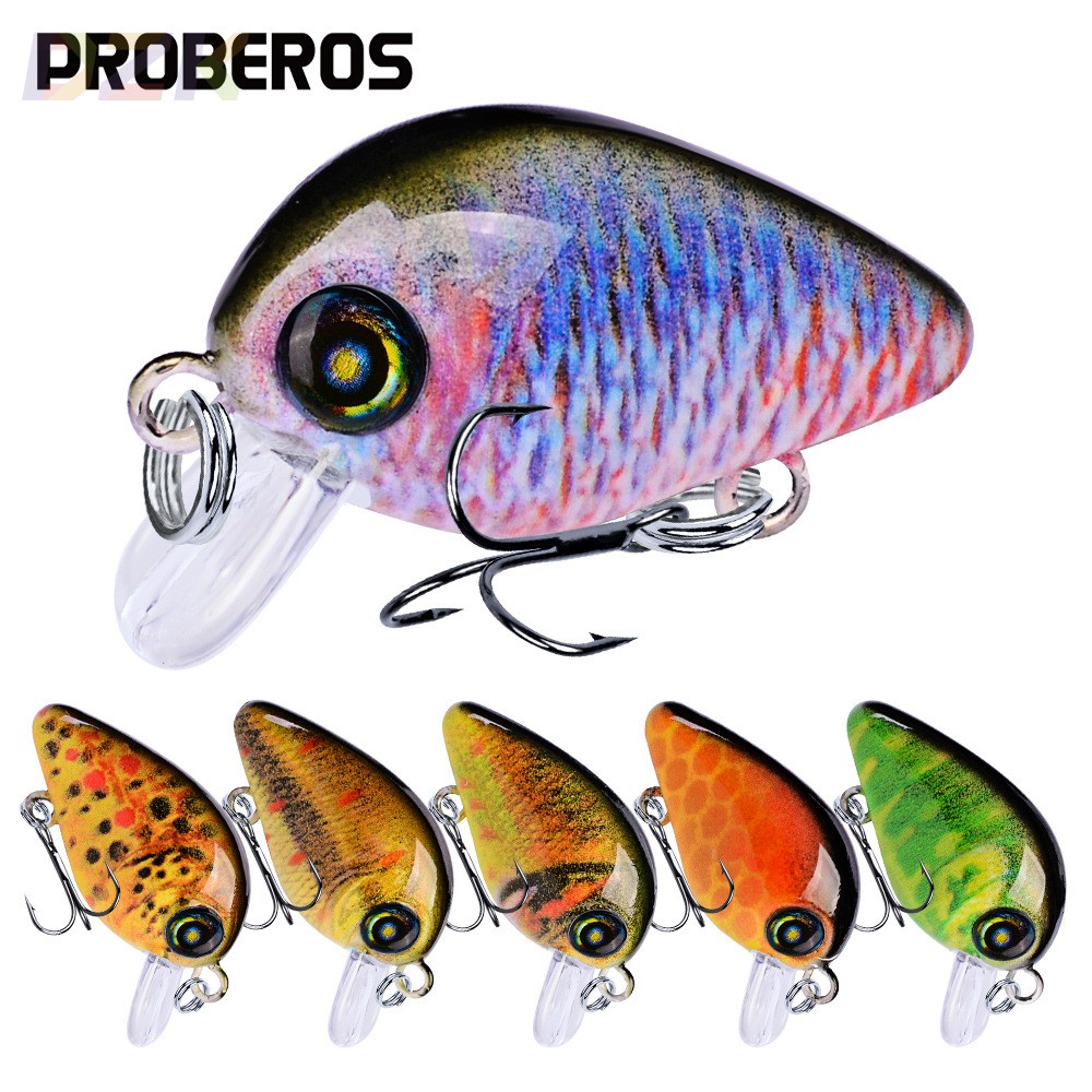 OEM定制小胖子摇滚路亚饵2.8cm/1.95g仿生塑料假饵打印饵工厂定s8