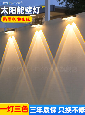 采购产品太阳能户外花园灯，家庭照明路灯，阳台氛围洗墙射灯，花