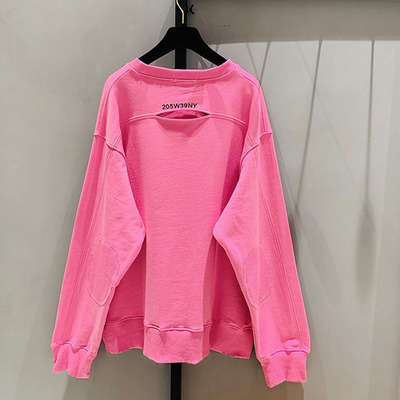 常规韩版毛圈面料韩国宽松卫衣