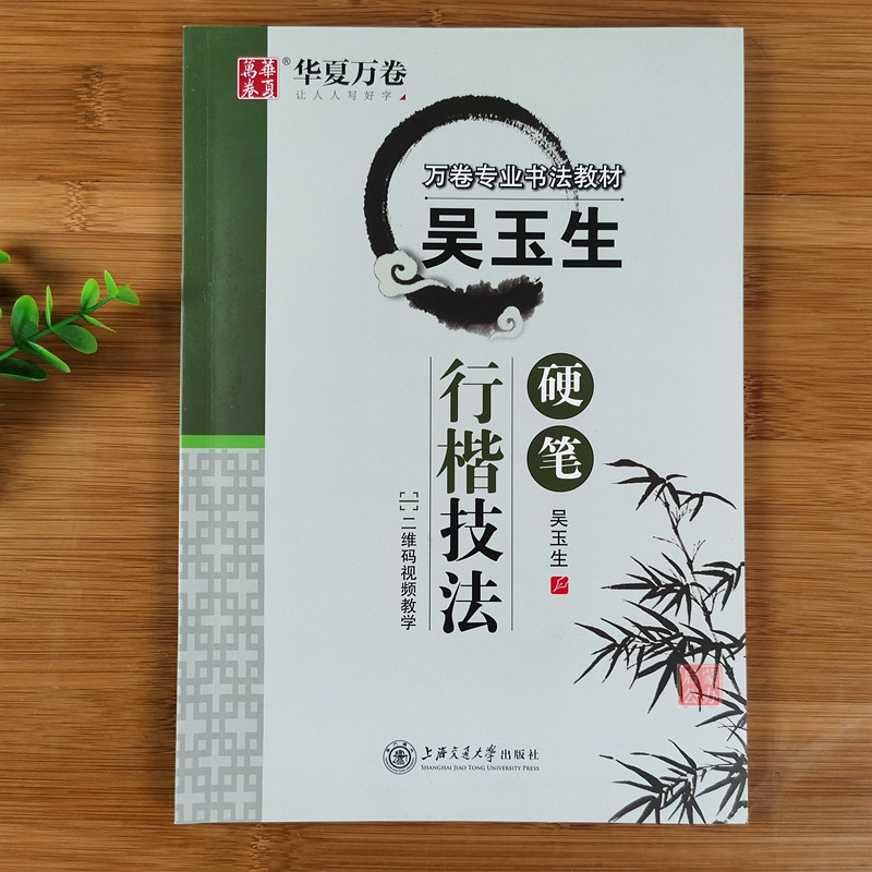 吴玉生行楷字帖行楷技法基础教程初学者成人大学生练字帖成年人男生女生手写体练字帖华夏万卷硬笔书法练字帖