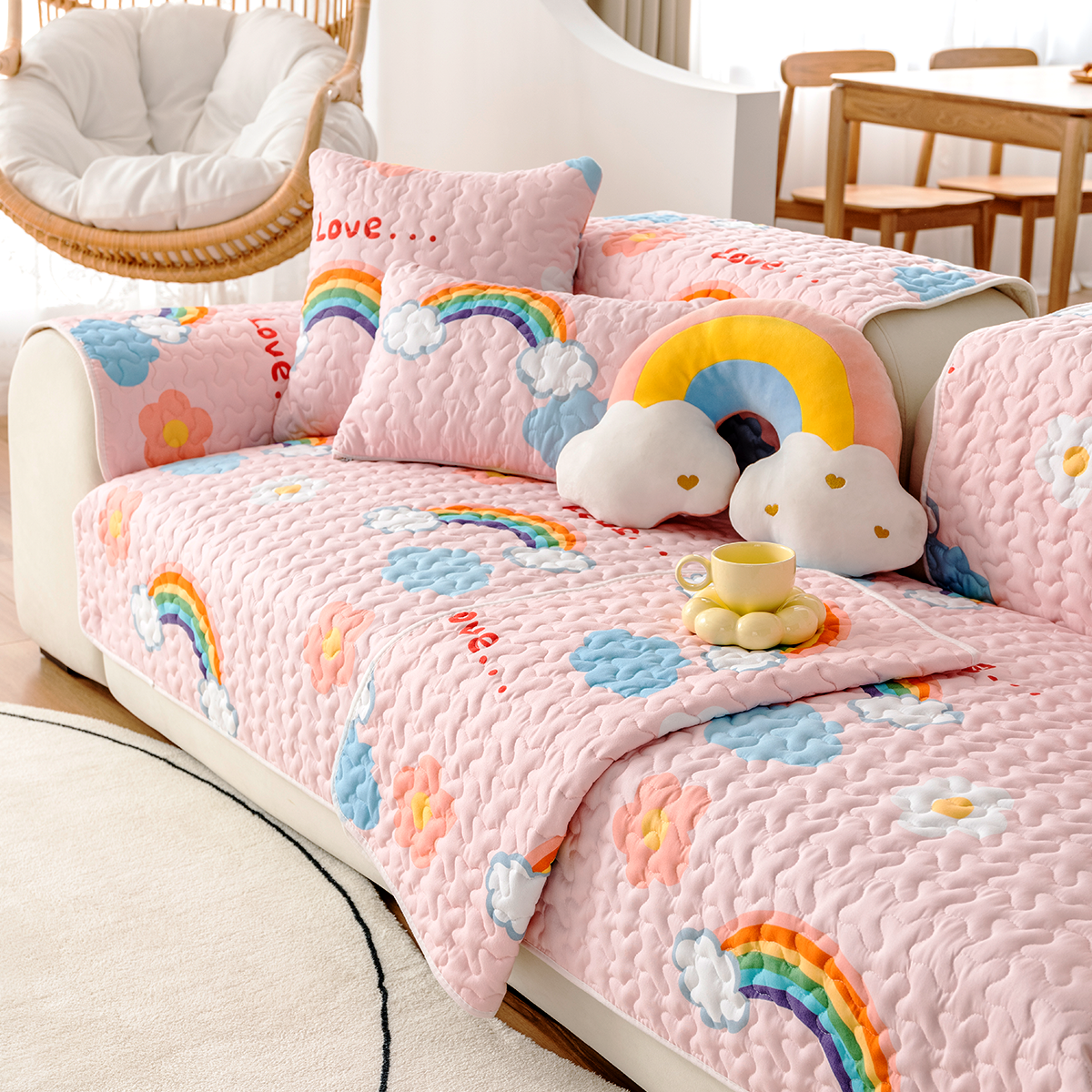 卡通沙发垫四季通用2025新款坐垫