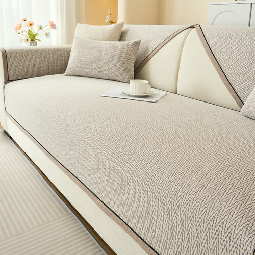 沙发垫雪尼尔四季通用防猫抓