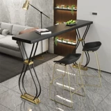 Легкий роскошный сплошной древесный столик и стул Комбинированный домашний раздел красавица салон высокий уровень малой квартиры северная европейская настенный стол