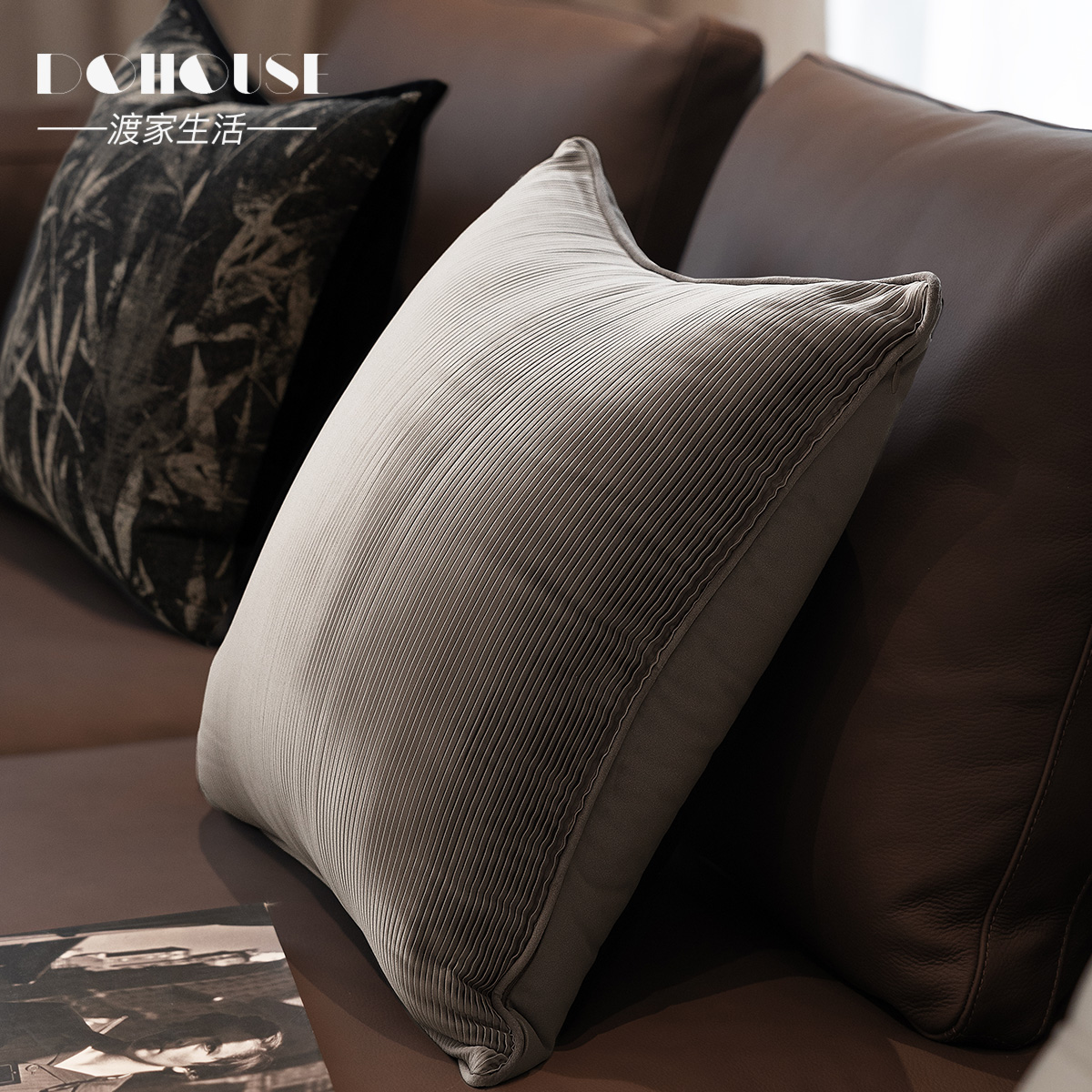 样板间客厅沙发抱枕3D羽丝棉