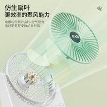 多档调节简约桌面风扇 台式小风扇家用宿舍大风力聚风台扇