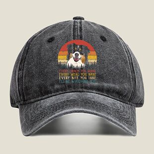 Snack Watcher Pet - Inspired, Loyal Dog Art Design Sunhat