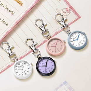 迷你钥匙扣挂表初高中学生考试手表女款 专用小学生女孩儿童小怀表