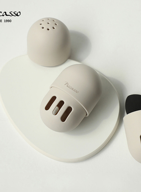 韩国piccasso美妆蛋粉扑收纳盒硅胶柔软方便携带镂空设计透气透风