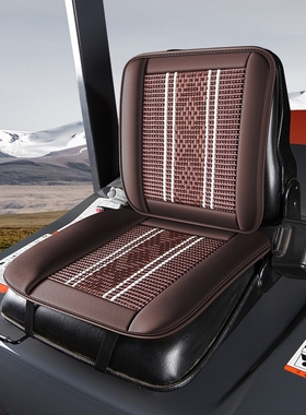 挖机座套 龙工LG855N 833N 818D ZL50NC装载机座椅套四季冰丝坐垫