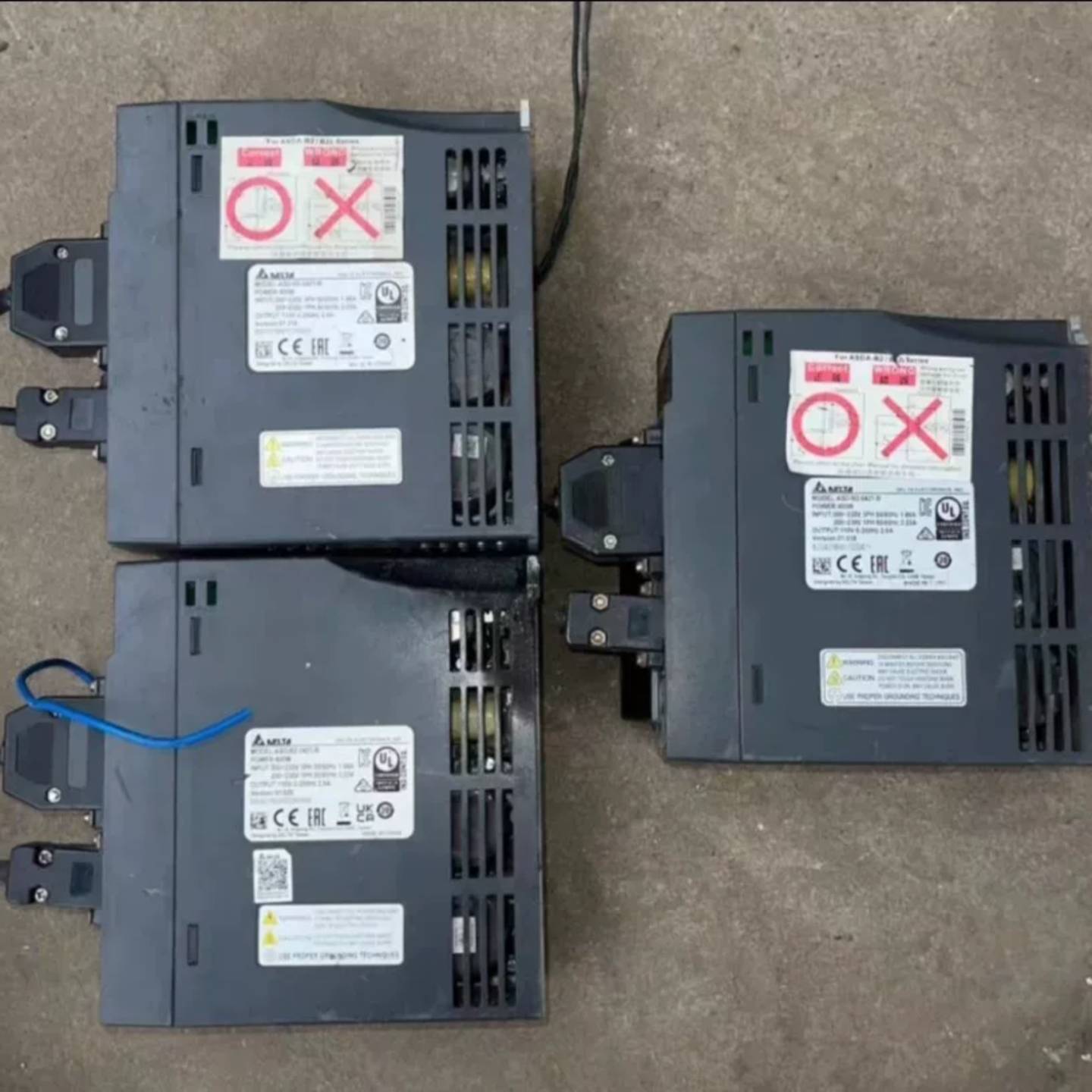 议价台达伺服驱动器，型号ASD-B2-0421-B，400W，拆可维修翻新