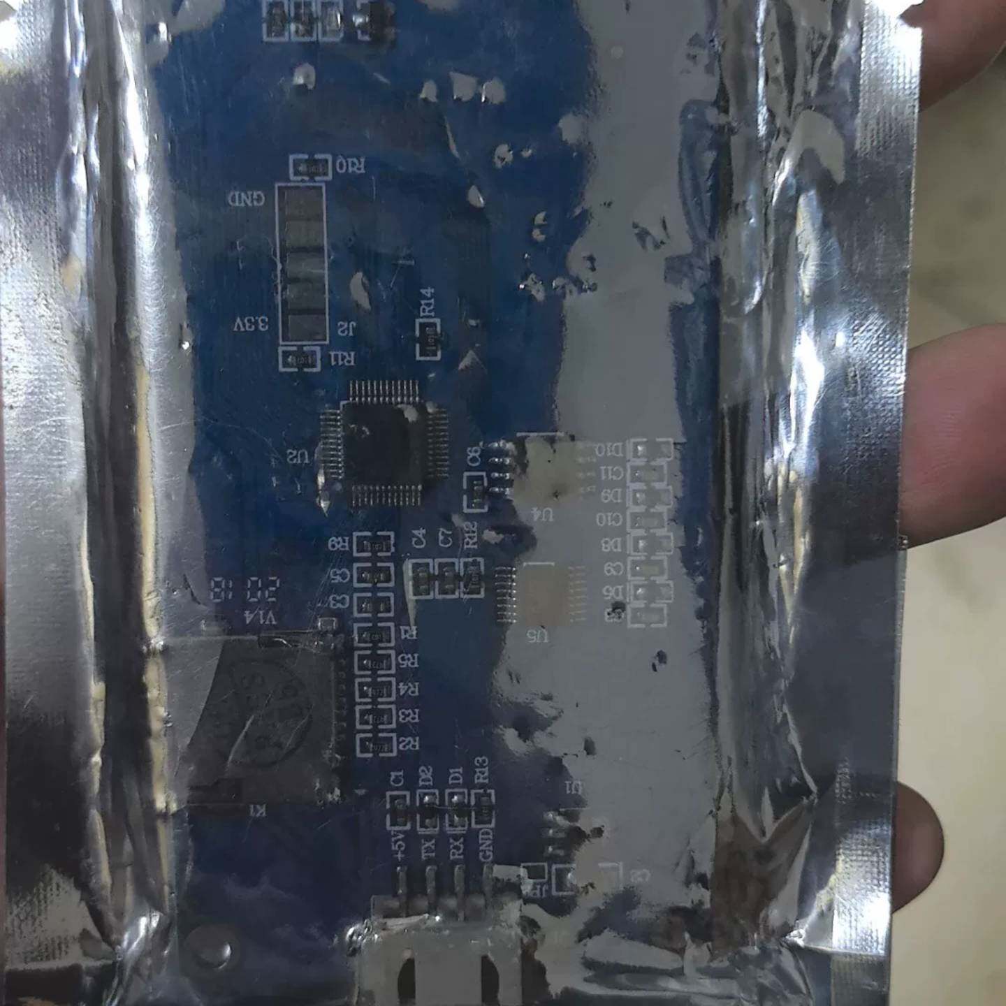 议价陶晶驰串口屏TJC4024T032，实物拍摄，蓝色PCB板，可维修