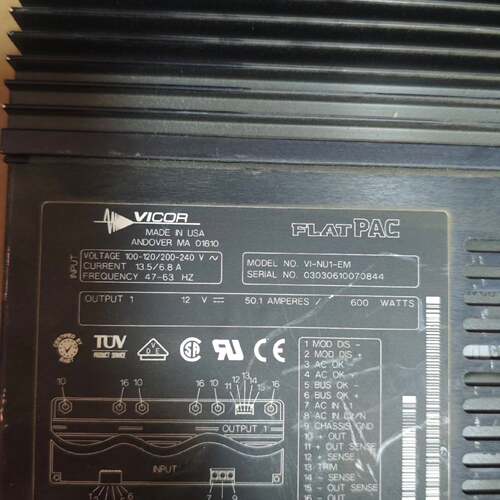 议价VICOR 12V电源 VI-NU1-EM，，功能正可维修翻新