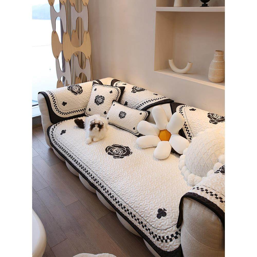 金武玫瑰白塔沙发靠垫面料四季中性休闲网红沙发靠垫in风四季中性,居家布艺,沙发垫,淘宝优惠券,粉丝福利购,淘宝优惠卷