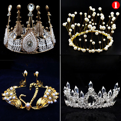 生日派对女王珍珠天鹅蛋糕装饰