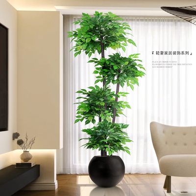 【抢先体验】仿真幸福树装饰盆栽