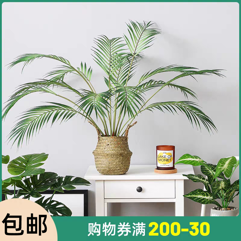 北欧仿真绿植散尾葵假植物