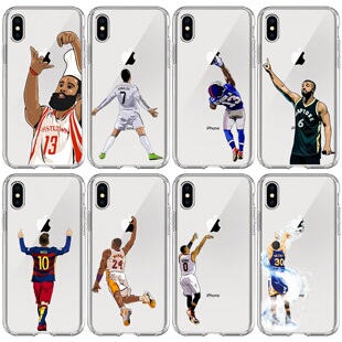 NBA篮球basketball手机壳适用iPhoneX足球定制苹果13_12_7_8p足球