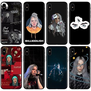 适用苹果13碧梨BillieEilish手机壳定制iphone5/6/7/8/12/x/xsmax