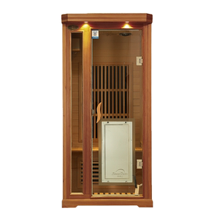 Sauna Doctor/桑博士红雪松远红外光波干蒸汗蒸房家用桑拿浴箱单