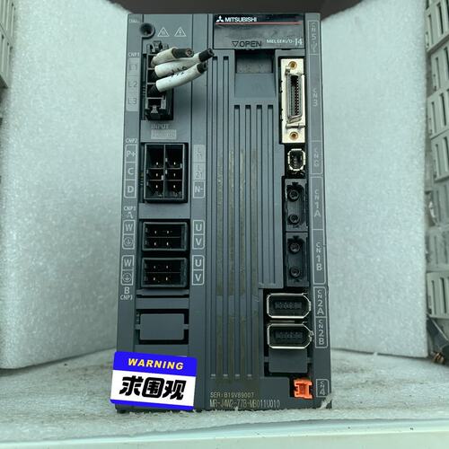 议价-三菱驱动器 MR-J4W2-77B-MB011U010实物-可维修