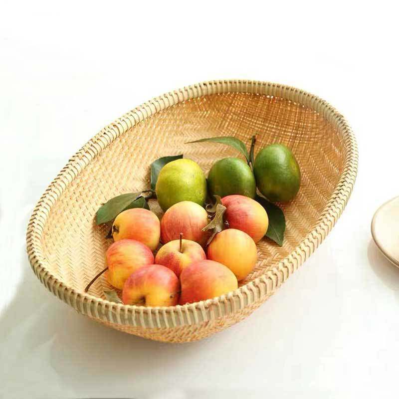 手工竹编簸箕竹篮子竹制品饺子盘蔬菜收纳筐家用洗头篮竹筐竹匾,特色手工艺,竹编/竹雕,淘宝优惠券,粉丝福利购,淘宝优惠卷