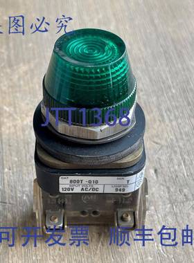 供应ALLEN BRADLEY 800T-Q10 SER T 绿色指示灯 120VACDC
