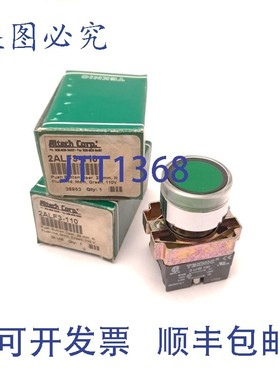 原装供应2 件装 Altech Corp 2ALF3LB-110 绿色发光按钮 110 VAC
