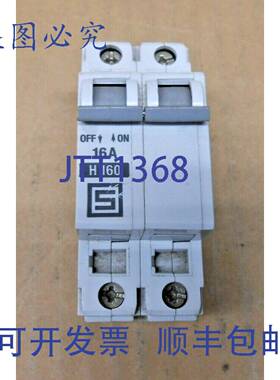 原装供应1 SCHURTER AS168X-CB2H160 断路器 16A 16 安 2P 2 极