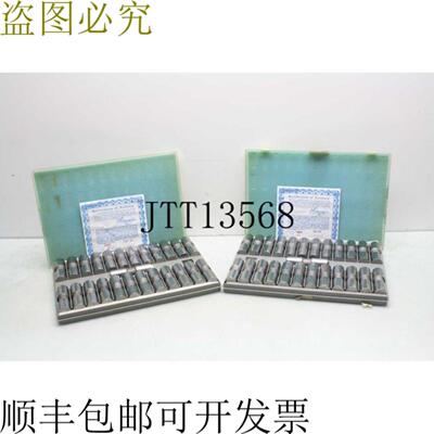 供应2 Deltronic TP25 Enchufe Calibrador Juegos 0001 Paso