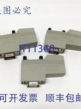 原装供应ERNI 134728 Profibus 总线接口连接器 公插头 9 针 Dsub