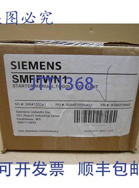 原装供应1 SMFFWN1 手动启动器拨动开关