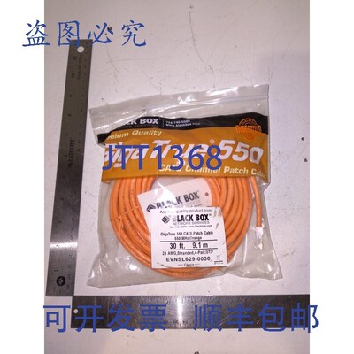 原装供应BLACK BOX  Gigatrue Cat6 通道跳线(带 B 接口),EVNS
