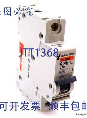 原装 供应断路器 C60HC-C20-25646 Merlin Gerin 单极 C 曲线 20A