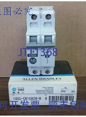 原装 供应Allen-Bradley 1492-CB1G020-N 断路器