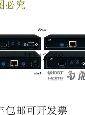 供应Key Digital KD-X400POHK-b  CAT5e6 扩展器 TxRx  HDB