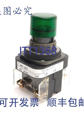 原装供应Allen Bradley 800T-QB24G 瞬时照明按钮,绿色,600V 10