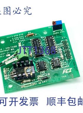 供应流体 011563-01 修订版 D 毫安电压输出板