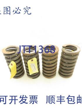 供应Whiting重型钢压缩弹簧2-516英寸内径3-34英寸外径8英寸长4个