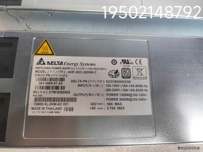 思科 C6800-XL-3KW-AC 拆机电源 成色如图实拍元器件