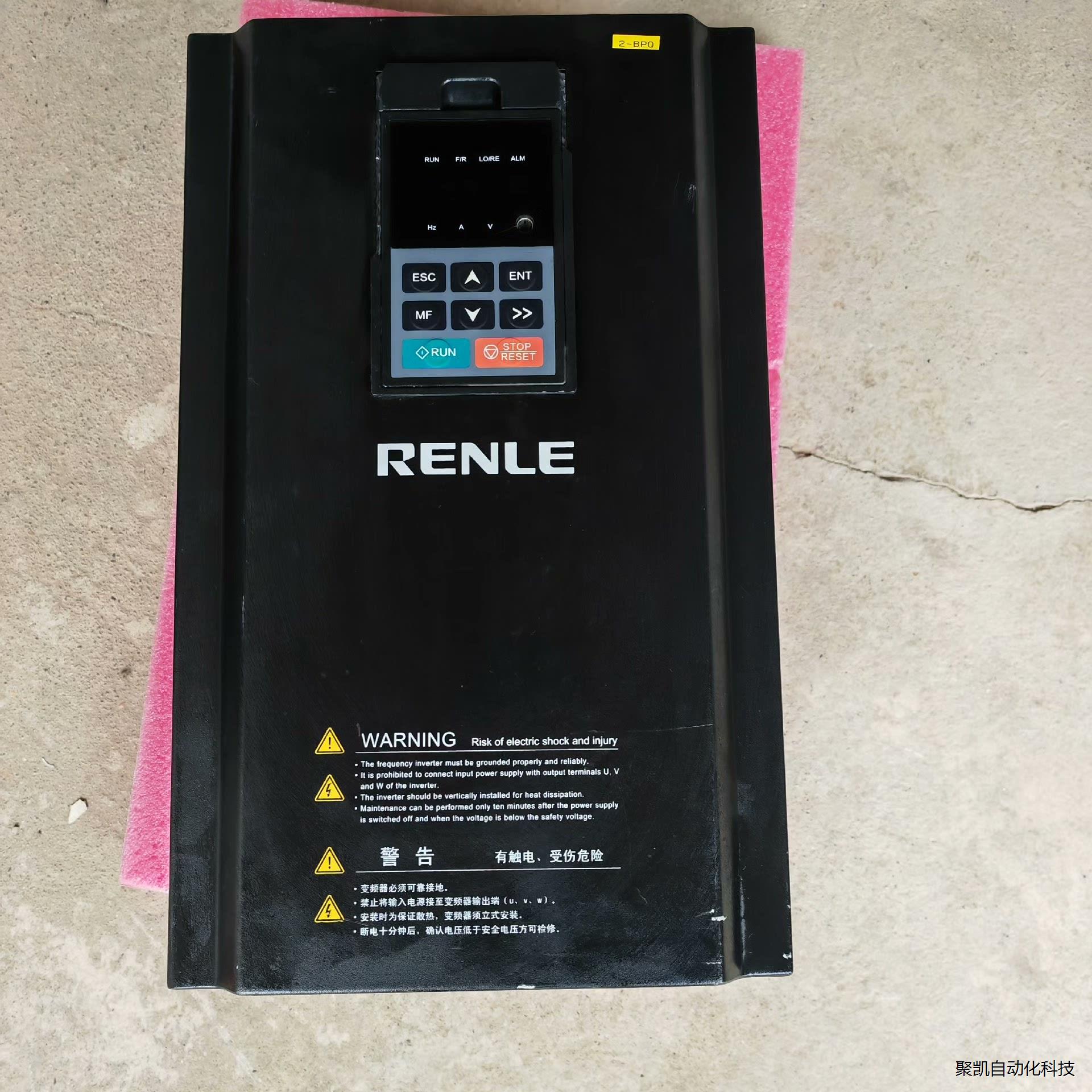 雷诺尔变频器RENLE RNB1030G/037P变频调速器元器件