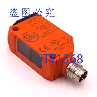 原装 供应反射式传感器 O6P203 IFM 10-30VDC 100mA 5m