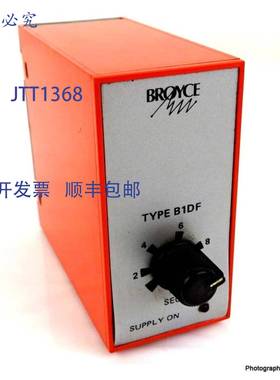 原装 供应定时器 B1DF-110VAC Broyce 控制 0.2-10 秒 B1-DF 已安