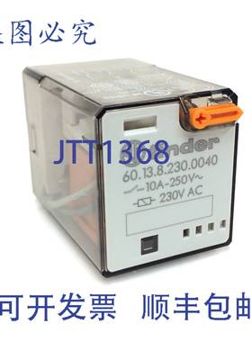 原装 供应3极控制继电器 60.13.8.230.0040 Finder 230VAC 3PDT 6