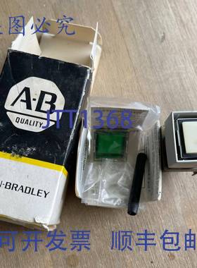供应ALLEN BRADLEY 800MS-CQ24G SER A 方形指示灯 绿色灯罩