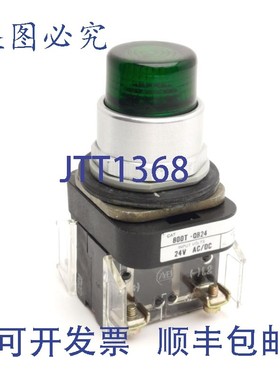 原装供应Allen Bradley 800T-QB24G 发光按钮,瞬时,绿色,600V