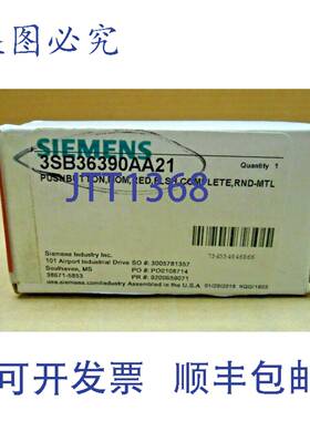 原装供应1 3SB3639-0AA21 3SB36390AA21 平面按钮