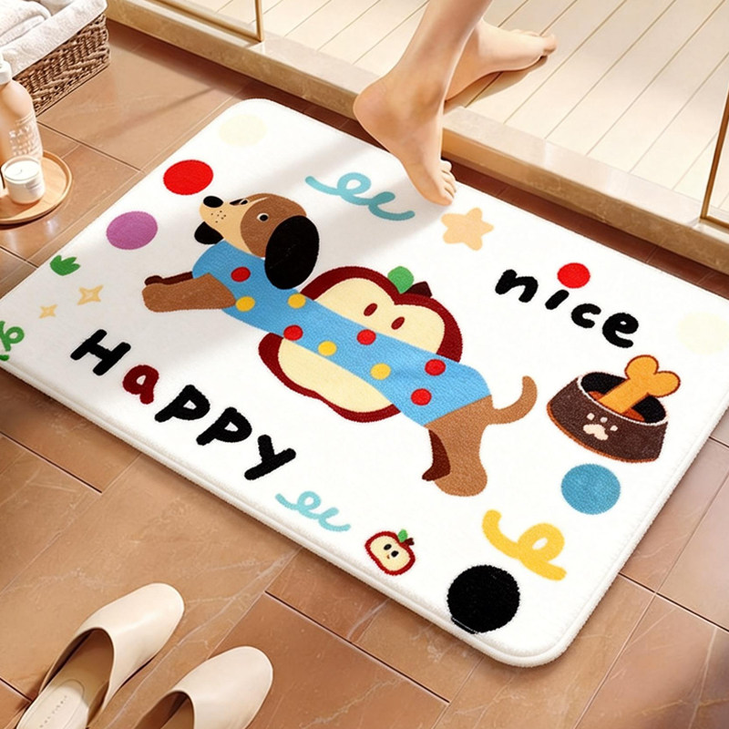 浴室吸水地垫卡通家用卫生间防滑垫厕所地毯门口脚垫卫浴加厚防滑,家庭/个人清洁工具,地垫,淘宝优惠券,粉丝福利购,淘宝优惠卷