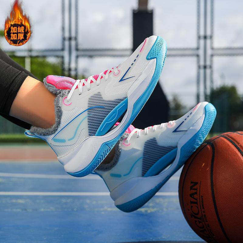 篮球鞋男中小学生儿童运动鞋防滑摩擦有声音球鞋青少年体育训练鞋