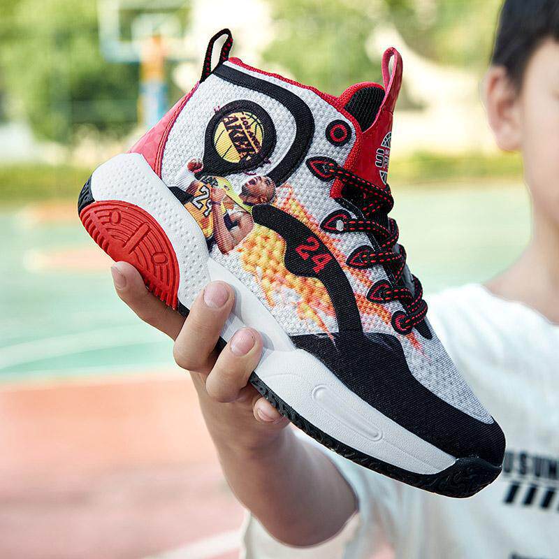 经典推荐篮球鞋男孩春夏季中大童跑步鞋青少年小学生运动鞋实战靴